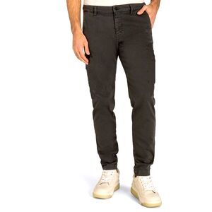MAC Jeans Modern‎ Fit Driver Pants Charcoal Black Stretch Cotton Twill Slim